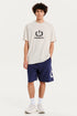 Emerson Logo Ανδρικό Κοντομάνικο  T-Shirt Πάγος